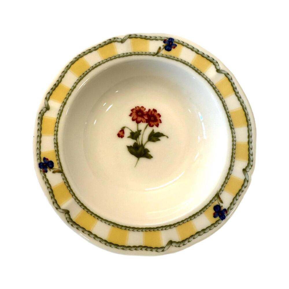 Noritake Summer Estate 6.25” Rim Fruit / Dessert Bowl